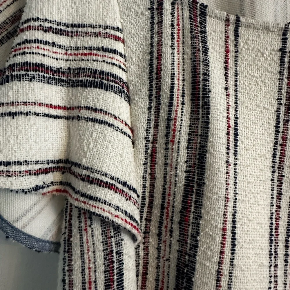 Anthropologie Striped Cream Dress - Picture 2 of 3